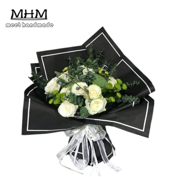

Handmade 10 pcs Beautiful Flower Packaging DIY Material Bouquet Florist Supplies Gift wrap Wrapping color Paper craft