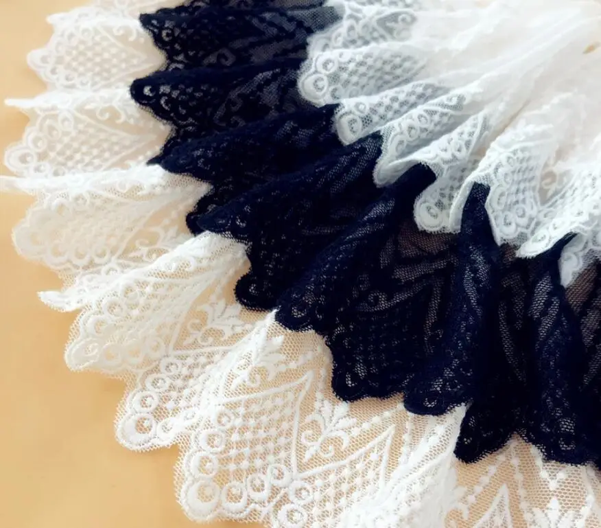 

2 Yards DIY Handmade Patchwork Embroidered Ribbon Sewing Supplies Craft Flower Soluble Embroidery Lace Trim Knitting Wedding