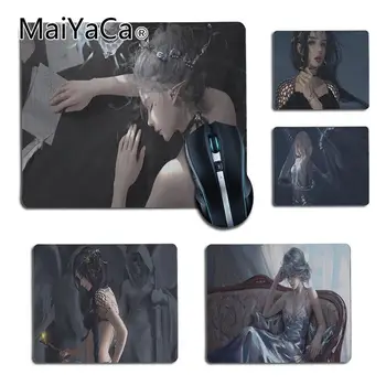 

MaiYaCa Wlop anime Laptop Gaming Mice Mousepad DIY Design gaming Mouse pad Rug For PC Laptop Notebook dota2 cs go LoL Gamer