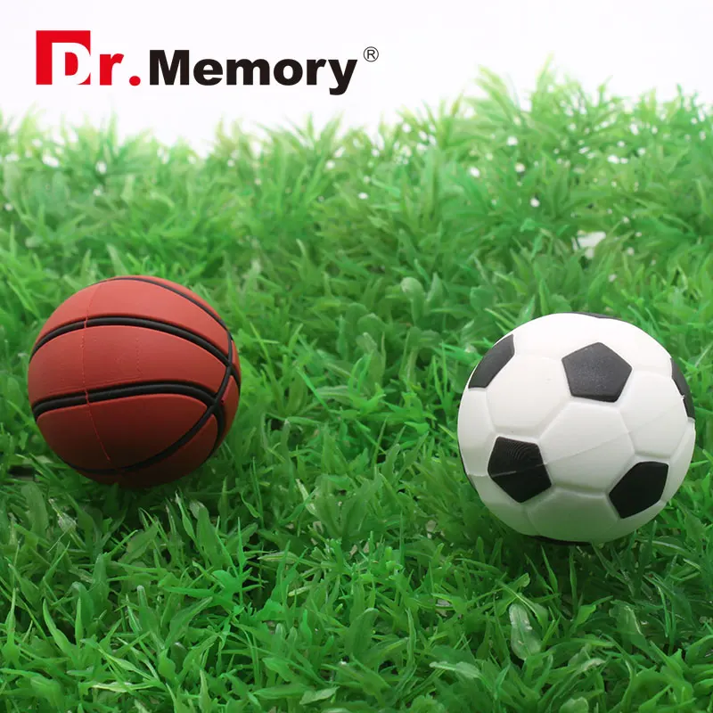 

USB flash drive Basketball pendrive 4G U disk 8G memory stick 16G USB 2.0 mini flash fashion pen drive 32G usb key soccer