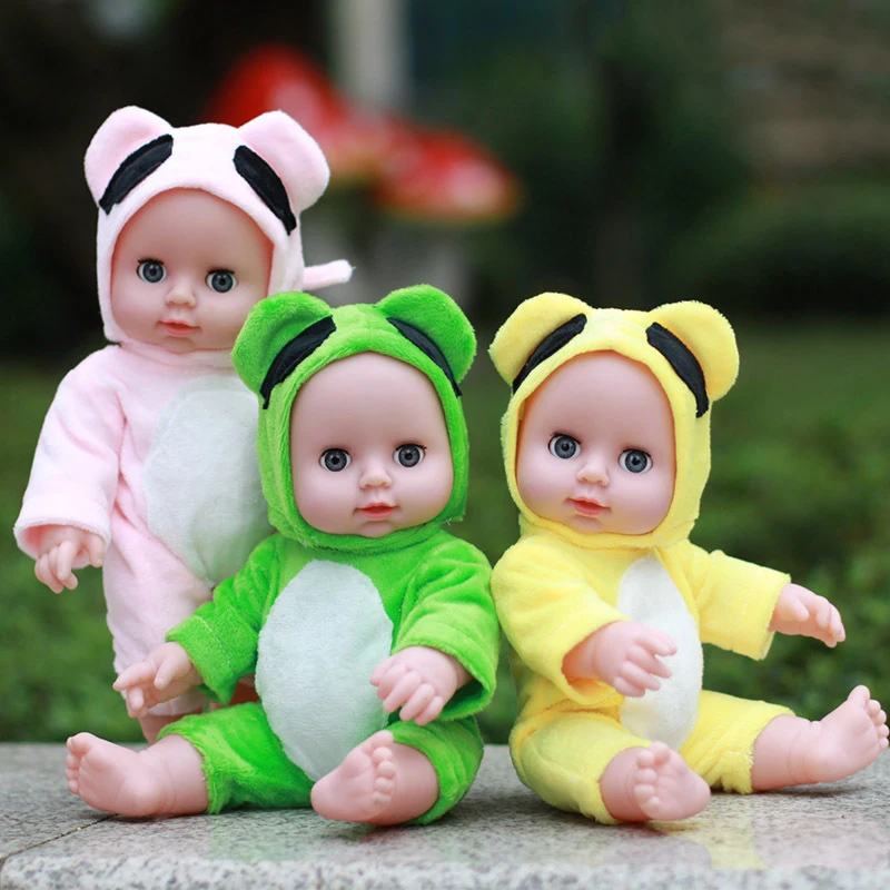 

Blink Eyes 30cm Newborn Reborn Soft Vinyl Doll Baby Simulation Toys Children Lifelike Gifts for Girls Birthday Gifts