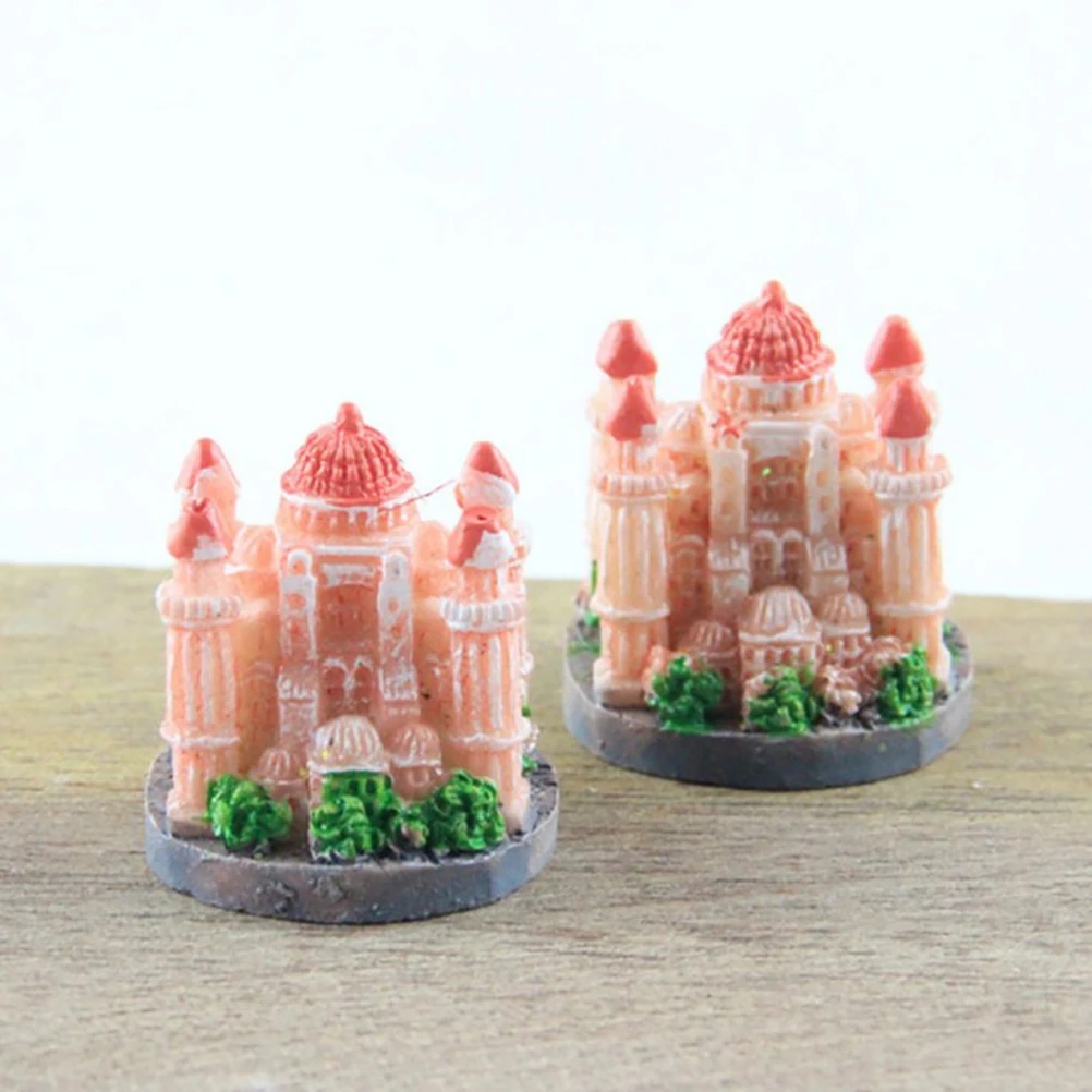 

1Pcs Mini Resin House Miniature House Fairy Garden Micro Landscape Home Garden Decoration Resin Crafts 2 * 2 * 2cm