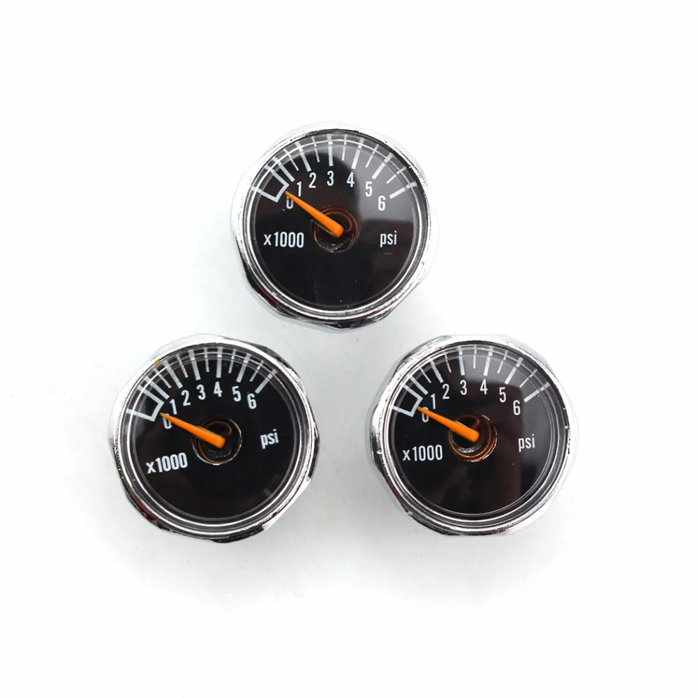 3 шт. PCP Пейнтбол Airsoft ВВС 1/8NPT высокое давление Калибр 25 мм 6000psi дюймов Мини