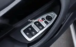 Окна автомобиля кнопки управления панель отделкой 4 шт. для BMW X1 F48 2016 2017