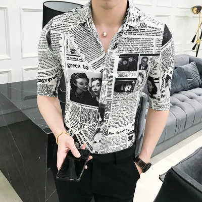 printed half shirts mens