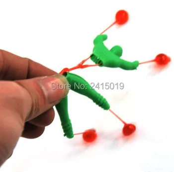 

Free ship 100pc Crawler man toy funny sticky climbing roll spiderman pinata toy loot party fillers sticky toy kid party favor