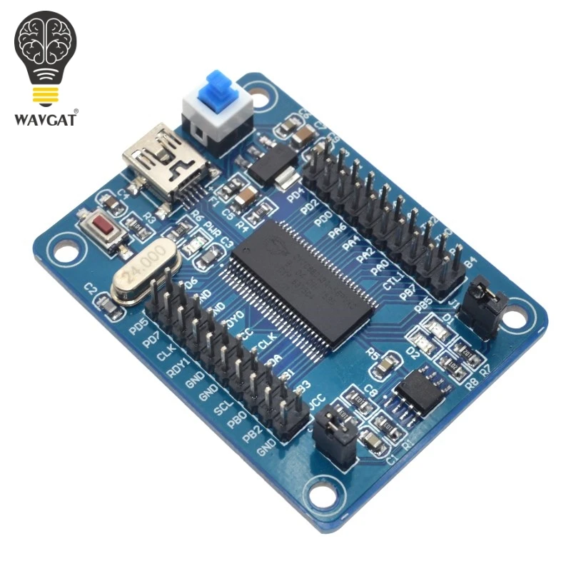 IEZ-USB FX2LP CY7C68013A USB основная плата макетная плата USB логический анализатор IEC Серийный и SPI высокое качество