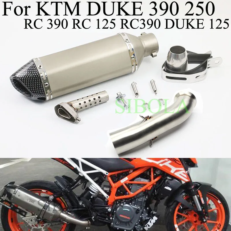 ktm rc 390 slip on exhaust