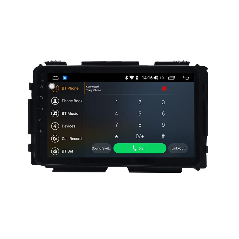 Discount HRV Android 9.0 8-core 4+64g navigatie auto stereo navigation radio con android for 2015-2018 Honda HRV 2