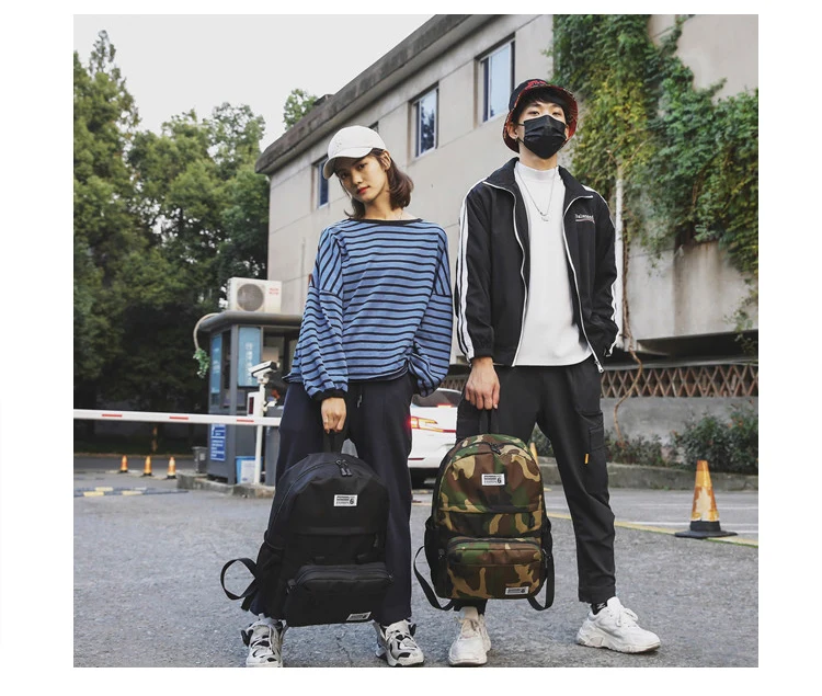 Menghuo 2018 New 2PCS:Set Women Backpack Nylon Casual Detachable Travel Bags Unisex Men School Bag for Teenager Girls Mochilas_21