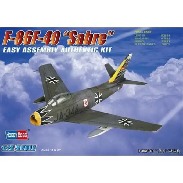 

Hobby Boss 80259 1/72 US F-86 F-40 Sabre Fighter Bomber Aircraft Plane Model TH06206-SMT2