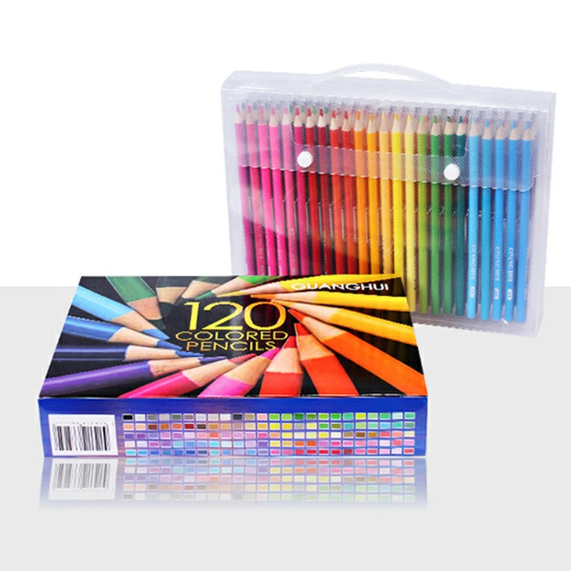 

120/150/160 Colors Wood Colored Pencils Set Lapis De Cor Artist Painting Oil Color Pencil For School Drawing Sketch Art Supplies