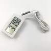 Termómetro Digital LCD para peces, refrigerador de tanque, medidor electrónico de temperatura del agua, 1M de línea, Sensor impermeable en blanco y negro, Uds. ► Foto 2/6