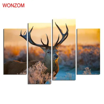 

Cuadros Decoracion Lofty Deer Canvas Printings Wall Pictures For Living Room Wall Art Paintings Tableau Peinture Sur Toile