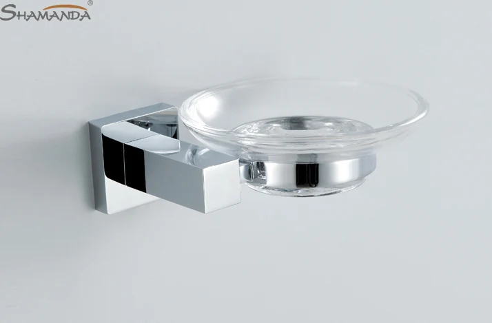 

Free Shipping Soap Dish/soap Holder Solid Construction Chrome Finish Bathroom Hardware Bathroom Accessories Product -94013