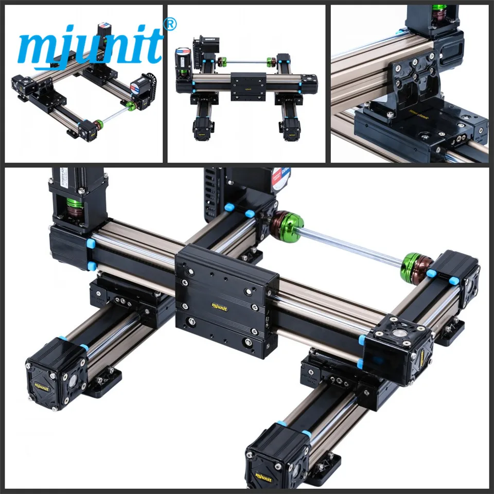 US $1.130.00 mjunit MJ50 xy axis with 500x300mm stroke length linear actuators system linear Camera Slider direct mount