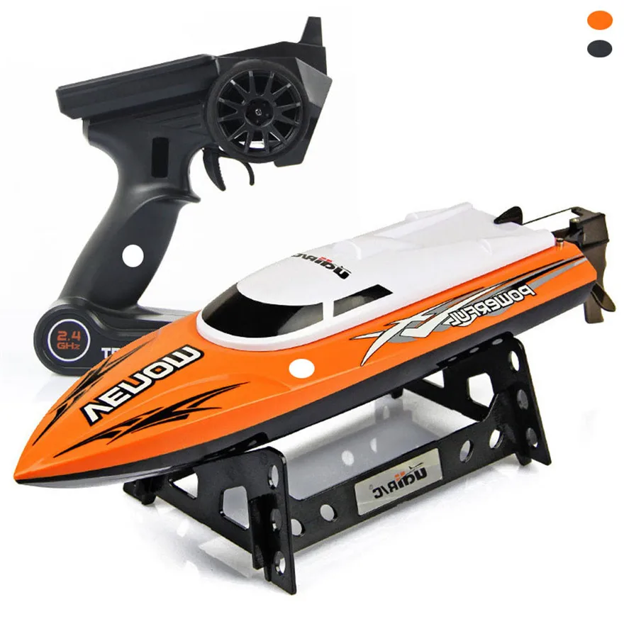 

2018 High Speed 10 inch RC Boat Radio Remote Control Boat RTR Electric Dual Motor Toy Birthday Gift For Children Toys Kids Gift