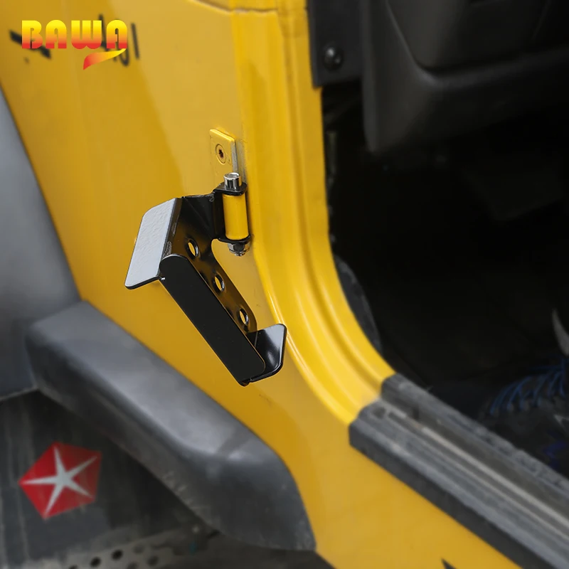 BAWA внешние дверные панели для Jeep Wrangler TJ 1997 2006 второе поколение металлические