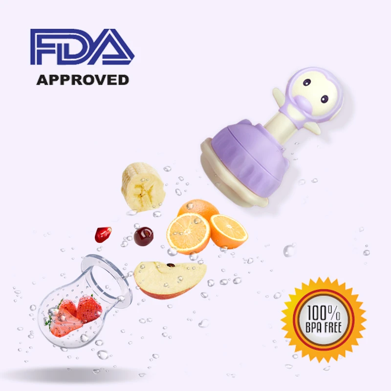 Safe Food Grignoteuse Bebe Sucettes Enfants Fruits Feder Sucette Silicone Tetines Bebe Outils Infantile Morsure Tetine Bouteilles Aliexpress