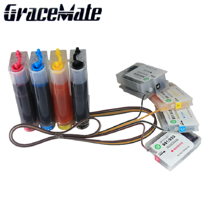 Ciss совместим с принтером HP 950 951 XL Officejet Pro 8100 8600 8630 8640 8610 8620 8680 8615 8625 8660|ciss for hp|ciss hp 950hp