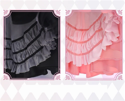 Аниме Чобиты Chi Freya костюм для косплея «лолита» розовое/белое вечернее платье для сестры