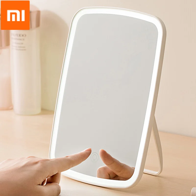 

Xiaomi Desktop LED Makeup Mirror Touch Control LED Natural Fill Light Adjustable Angle USB Rechargeable from MIJIA YOUPIN