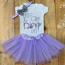 Изготовленный На Заказ сказочная принцесса на день рождения боди для новорожденного, для младенца; на лямках; принт пачка платье комбинезон комплект одежды, состоящий из верха baby shower вечерние свадебные сувениры