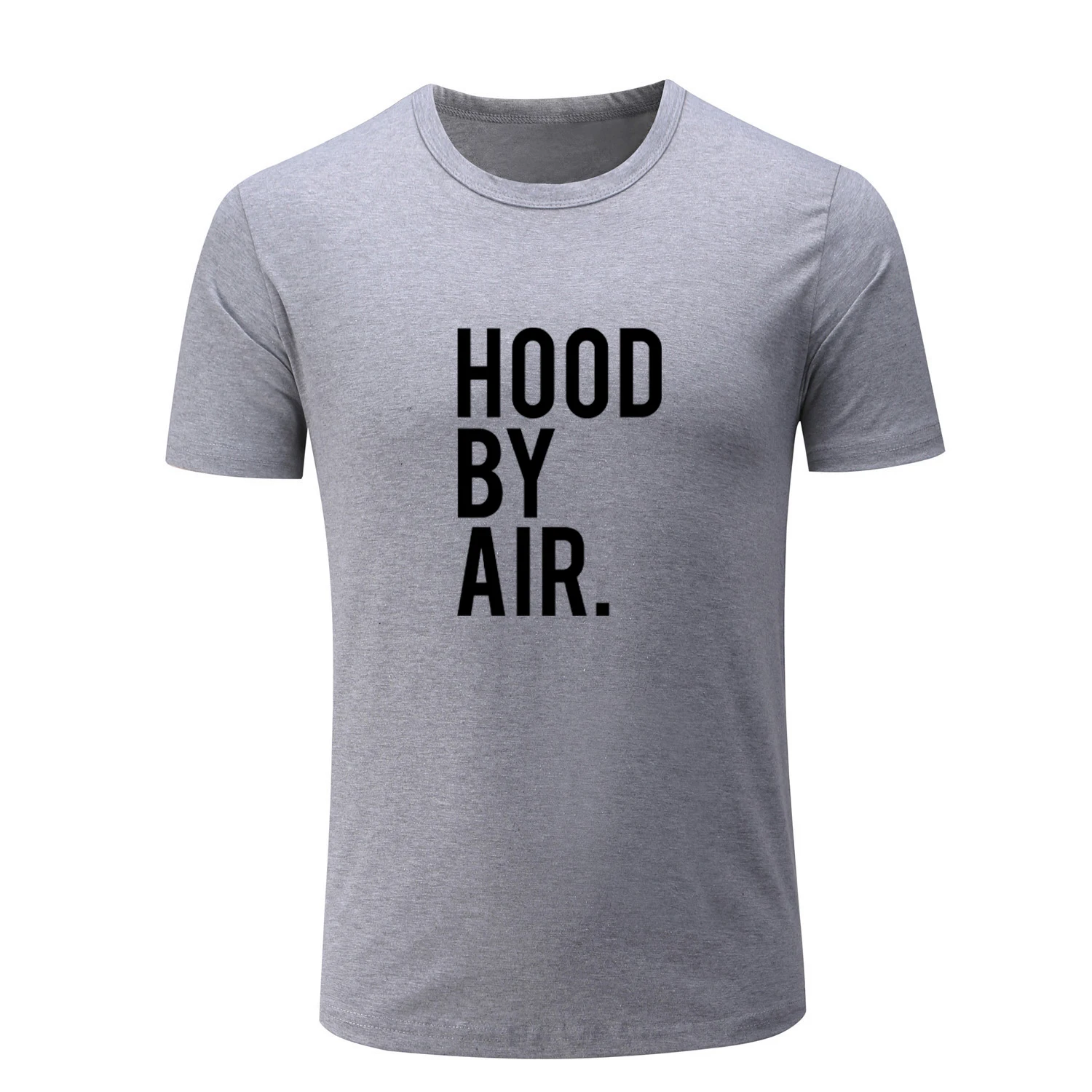 Забавная футболка Hood By Air с коротким рукавом и надписью мужские женские для