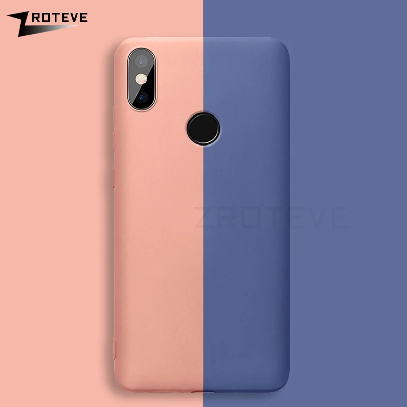 

ZROTEVE Cover For Xiaomi Mi A2 Lite Case Slim TPU Soft Cover For Xiaomi Mi 6X Redmi 6 Pro Liquid Silicone Back Cover Xiomi A2