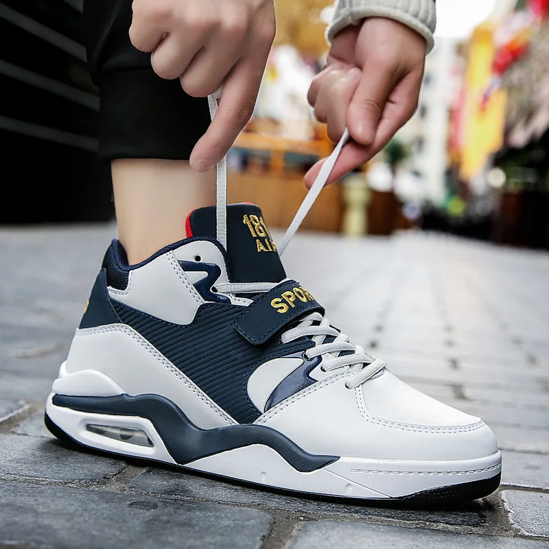

New Basketball Shoes Men Cushion Professional Sport Shoes Outdoor Athletics Sneakers Plus Size 38~46