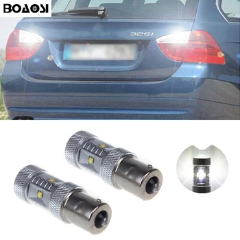 

BOAOSI 2x 1156 BA15S P21W High Power 30W Cree Chips LED Rear Reversing Tail Light Bulb For BMW E30 E36 E46 F30