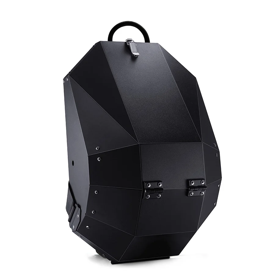 

New Design Anti-theft metal Backpack for Travel Multi-functional Large-capacity Solid Color