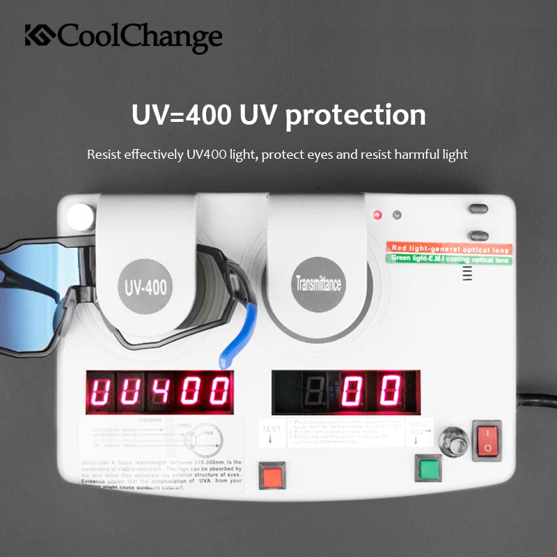 CoolChange поляризованные велосипедные очки для бега, езды на велосипеде UV400, солнцезащитные очки для спорта на открытом воздухе, MTB, велосипедные очки, очки для мужчин и женщин