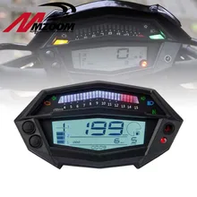 Аксессуары для мотоциклов Тахометр Счетчик часов цифровой спидометр одометр Techometer шестерни индикатор для Kawasaki Z1000
