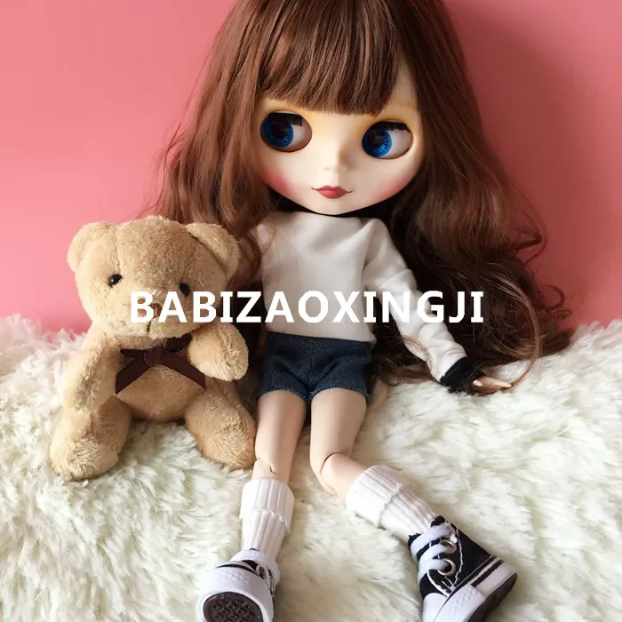 3,5 см мини кукольная обувь для Blyth 1/6 кукла азон Pullip Dal парусиновая обувь кроссовки повседневная обувь для куклы 30 см