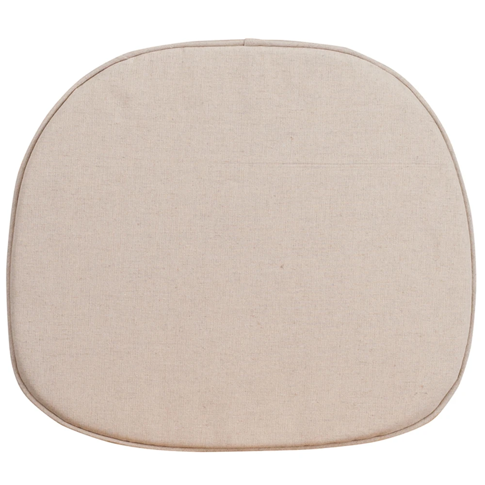Flash Furniture Natural Thin Soft Chair Cushion