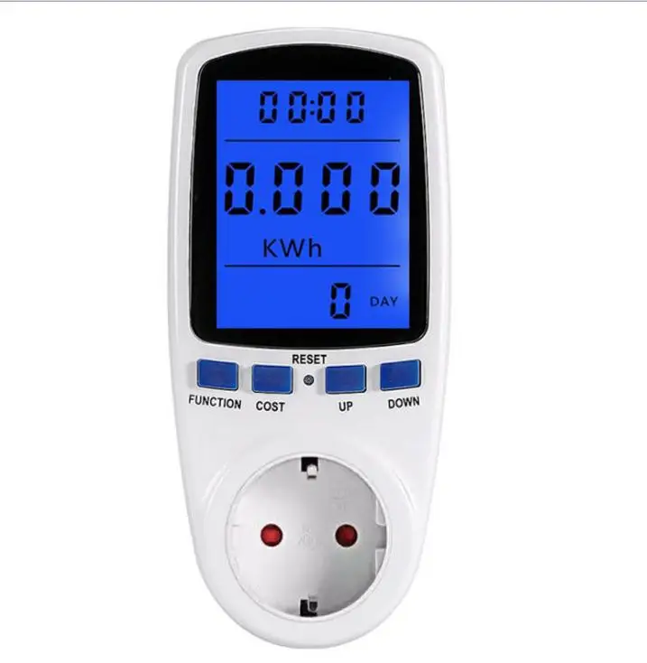 

Digital Wattmeter Backlight Energy Meter Large Screen Power Electronic Voltage Current Outlet Socket Energy Analyzer watt meter