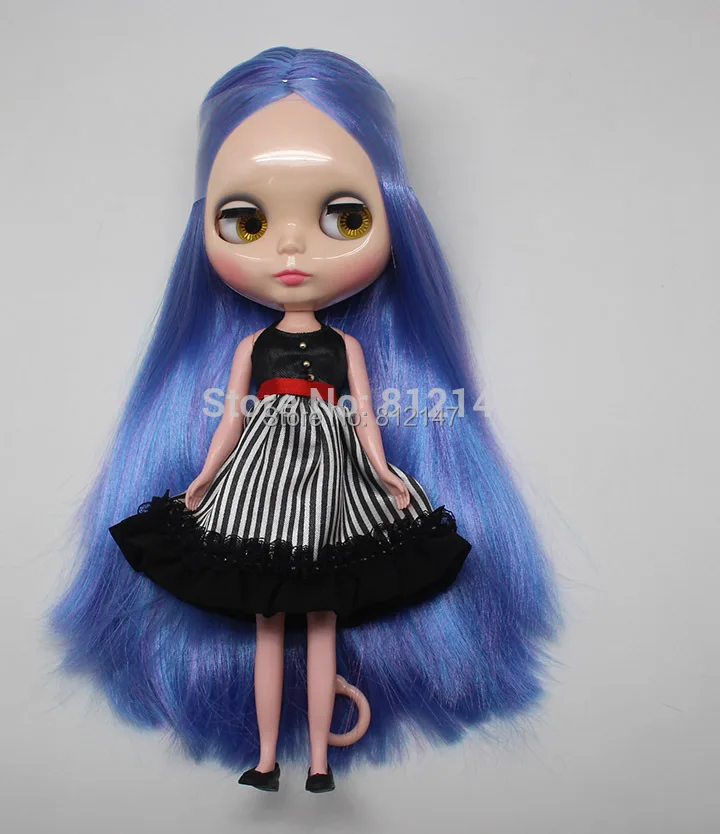 Обнаженные куклы(синие, фиолетовые волосы