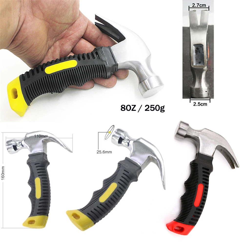 Настенные Мини вешалки с когтями и молотком набор крючков в ассортименте|picture