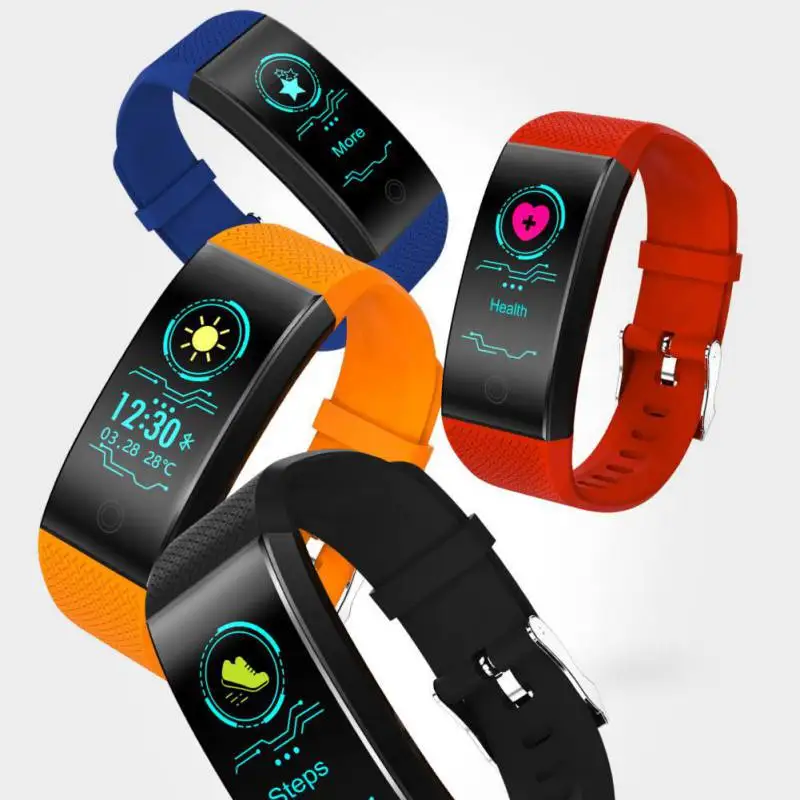 

Smart Wristband Intelligent Sport Bracelet Fitness Sleep Tracker QW68 Pulse Watch Outdoor Smartband Health Band for Android IOS