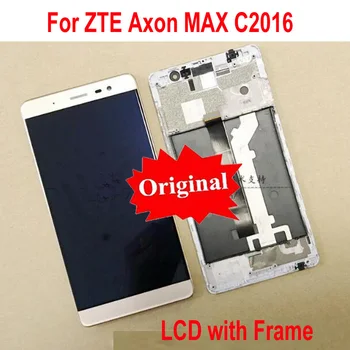 

Original Best NEW Working LCD Display Touch Panel Screen Digitizer Assembly + Frame For ZTE Axon Max C2016 Phone Sensor Parts