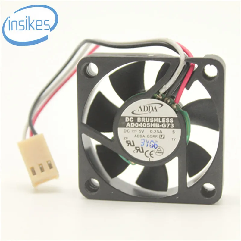 

Adda Brushless Double Ball AD0405HB-G73 DC 5V 0.25A 4010 40*40*10mm Computer Blower Cooling Big Air Fan