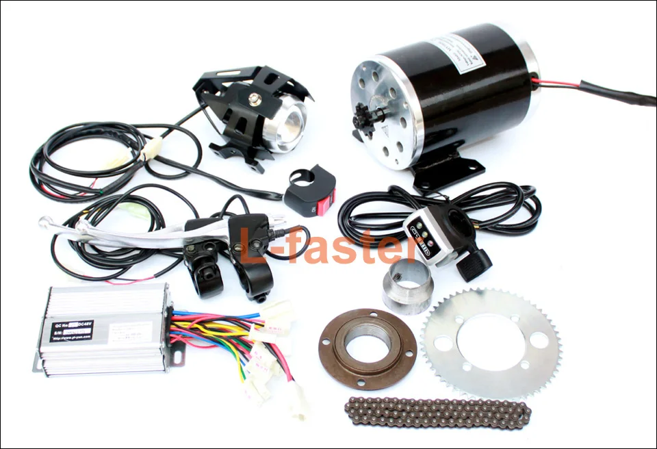 Best 1000W Electric Motorcycle Motor Kit Changing Gas ATV To Electric ATV DIY Electric 4-wheel Child Vehicle Electric Scooter Engine 2