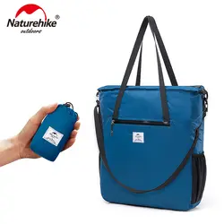 Naturehike Складная легкая силиконовая сумка-тоут водостойкая спортивная сумка сумки через плечо 18LNH18B500-B