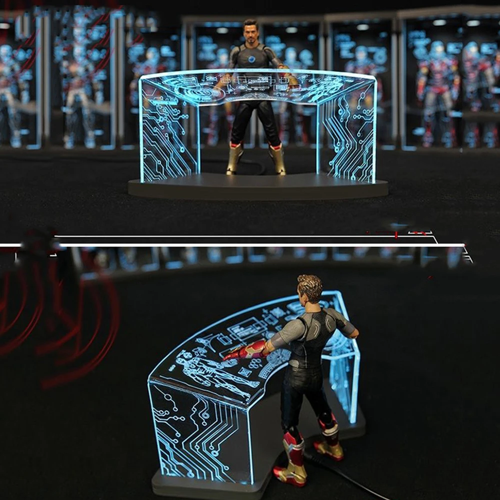 

1/12 comicave 6''pass type SHF Workshop Scene Test Desk for iron man Toni scene debugging table