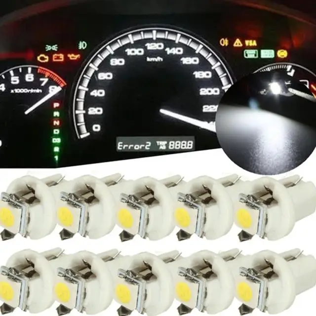 Dc12v 50501 Smd 120 Degree T5 B8 5d Gauge Led Car Dashboard Side Dc12v 50501 Smd 120 Degree T5 B8 5d Gauge Led Car Dashboard Side Interior Dash