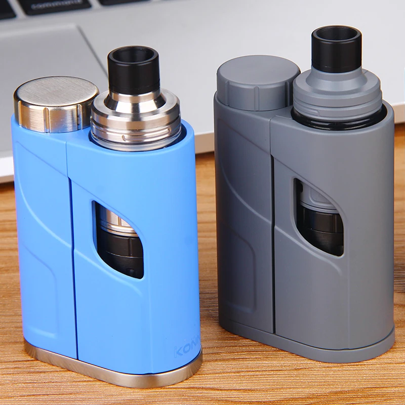 Original Eleaf Ikonn Total Vaping Kit 50w With Ello Mini Tank 2ml With Hw1 Single Hw2 Dual Coil E Cig Box Ikonn Total No Battery Cartly Shop