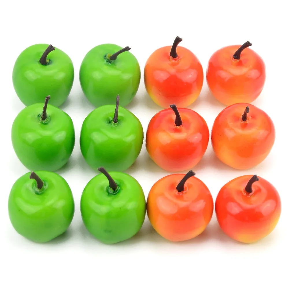 

80 Artificial Simulations Of Foam Small Berries Family Of Green Apples And Red Apples Wedding Kitchen Decorated With Vegetables