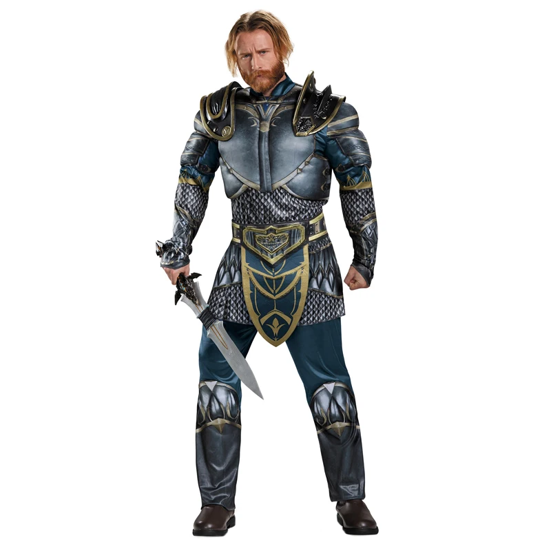

Adult Men Lothar Human Warrior Muscle Halloween Costume