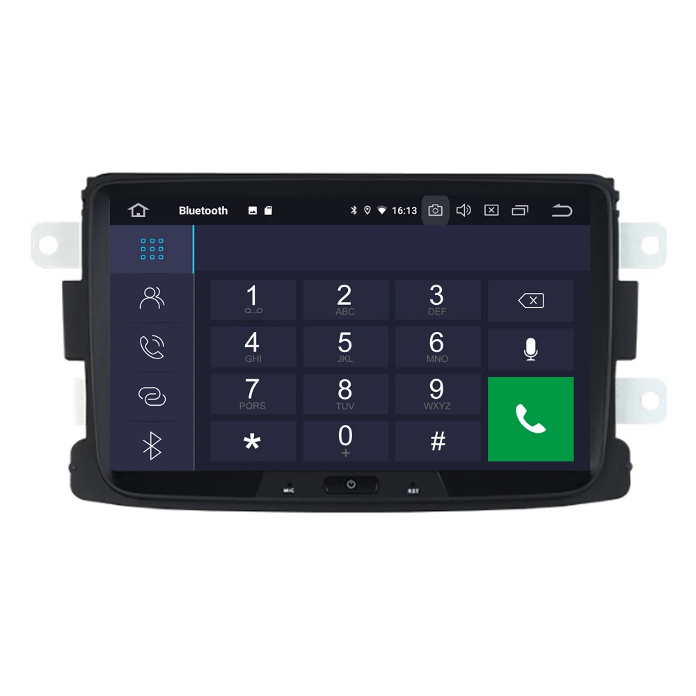 Excellent For Renault Dokker Dacia Duster Logan Sandero Android 9.0 Car Radio GPS Navigation Sat Navi Central Multimedia Head Unit 3